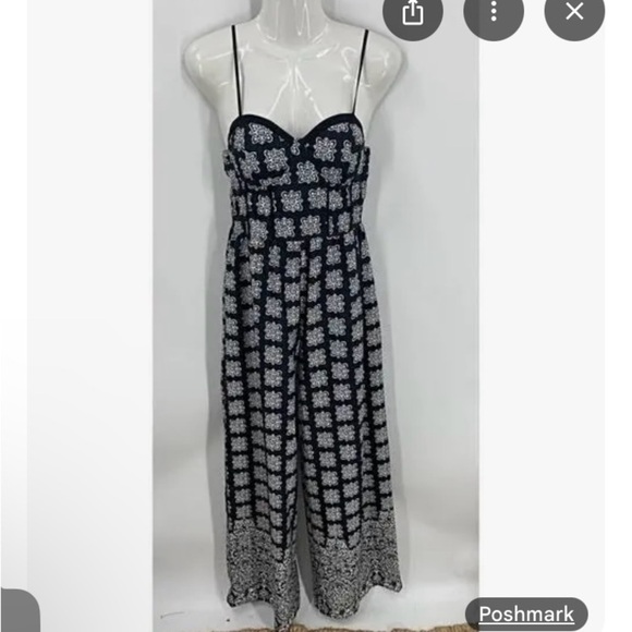 Band of Gypsies wide leg jumpsuit - Picture 4 of 15